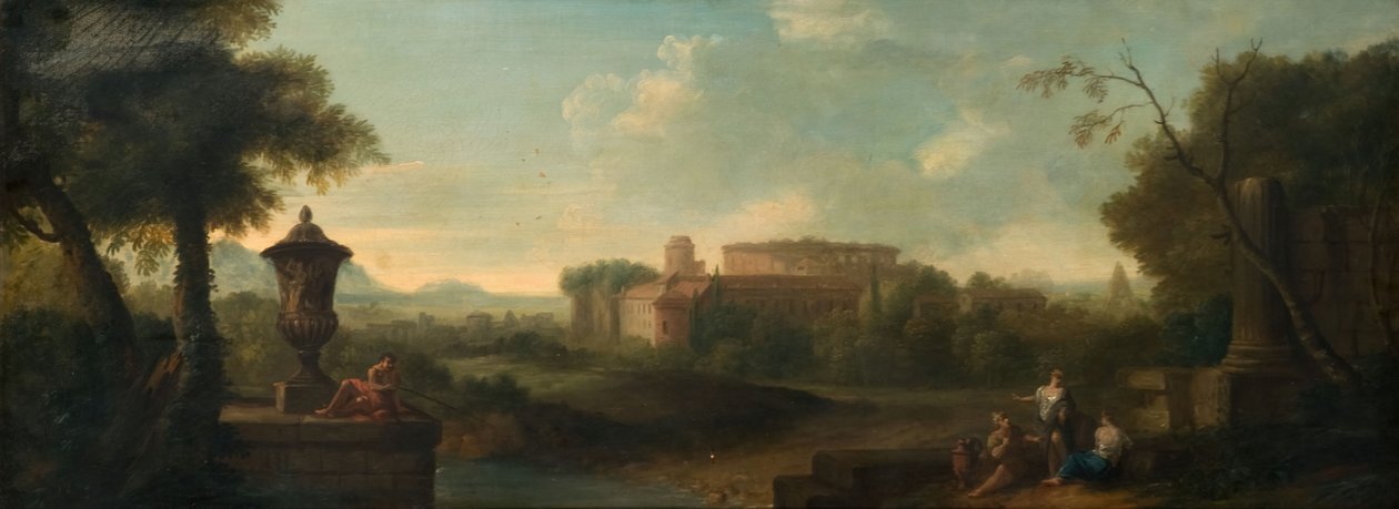 Rome from the Aventine Hill, 1710 by John Wootton