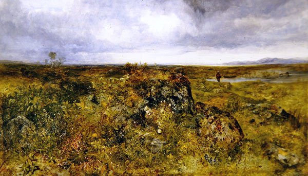 Fishing on a River by John Wright Oakes