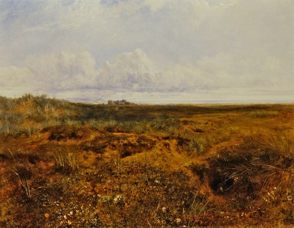 The Rabbit Warren, c.1858 by John Wright Oakes