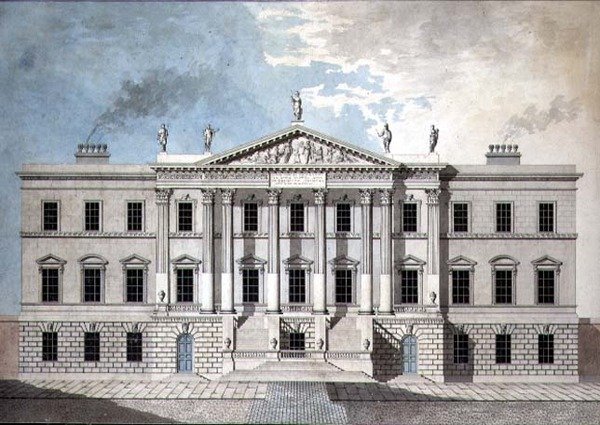 Design for a Neo-Classical Town Palace by John Yenn