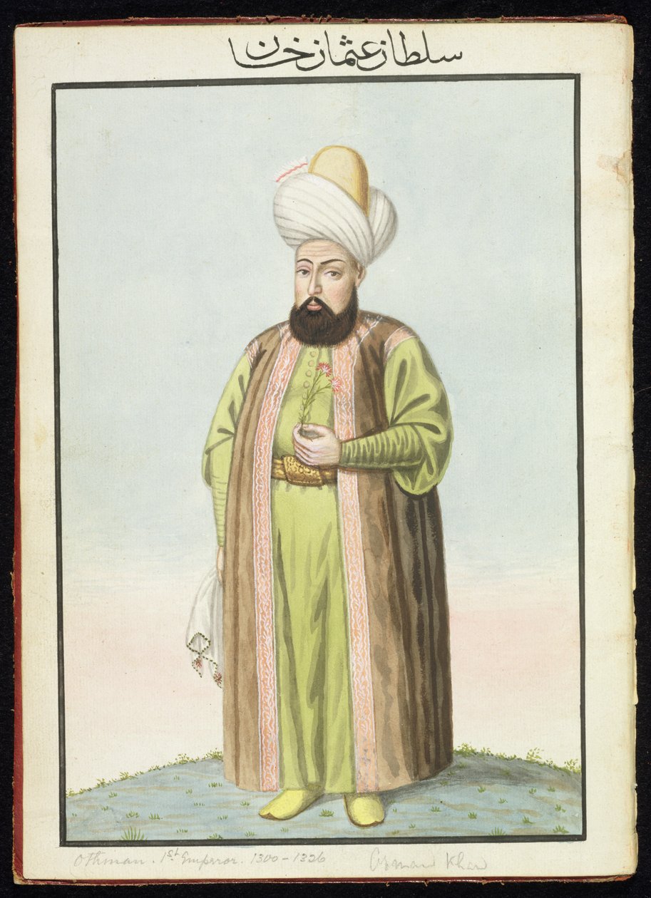 Othman (Osman) I, founder of the Ottoman empire, Sultan 1299-1326, from 