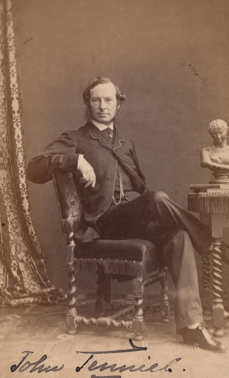 John Tenniel, 1860s by John and Charles Watkins