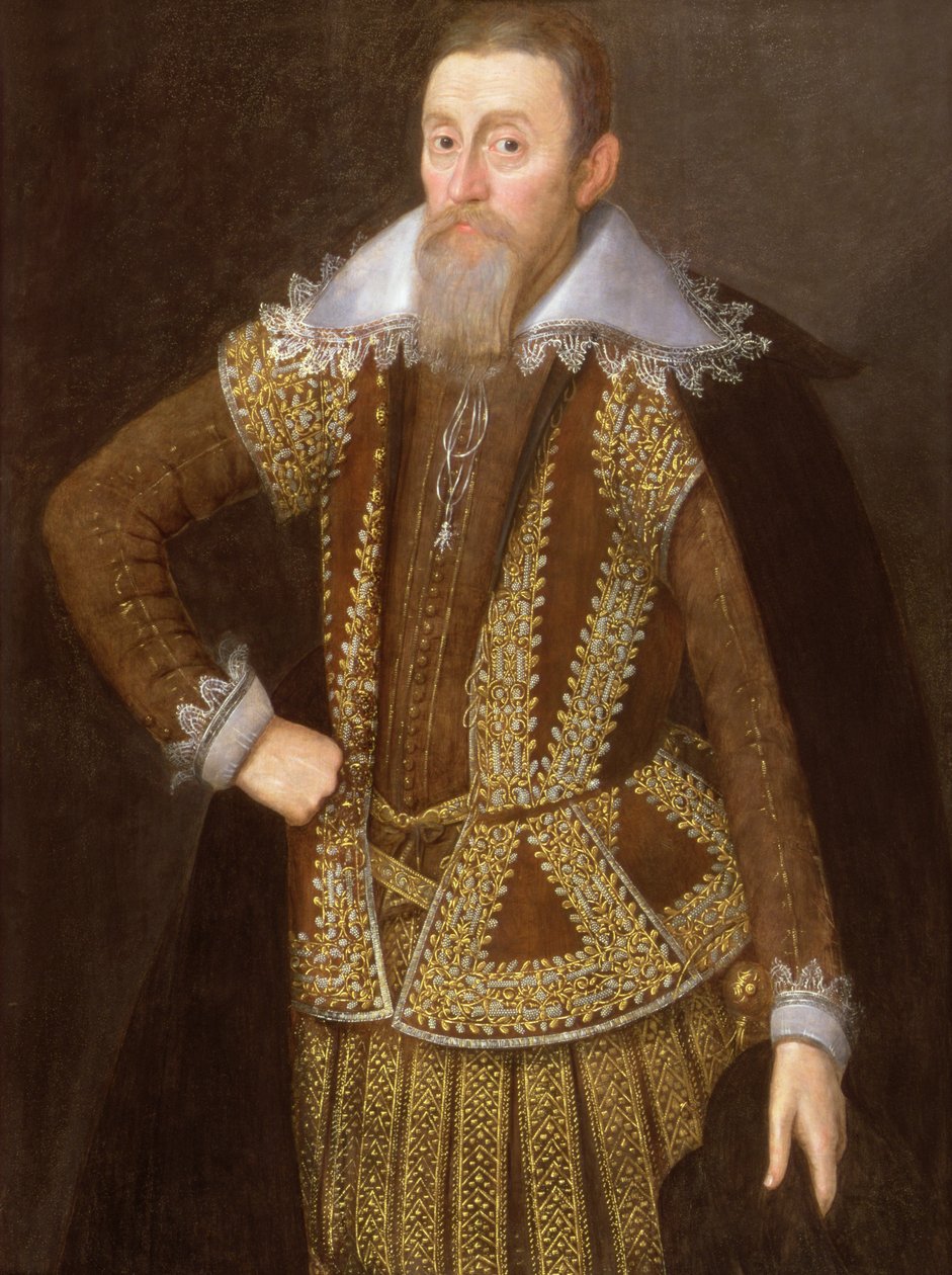 William Parker, 4th Baron Monteagle and 11th Baron Morley (1575-1622) by John de Critz