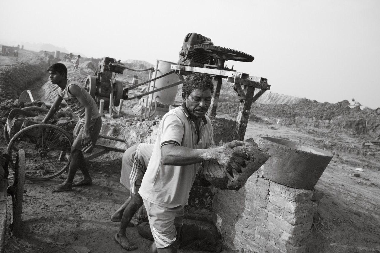 Brick Factories in Kolkata, India, 2016 by Jon Nicholson