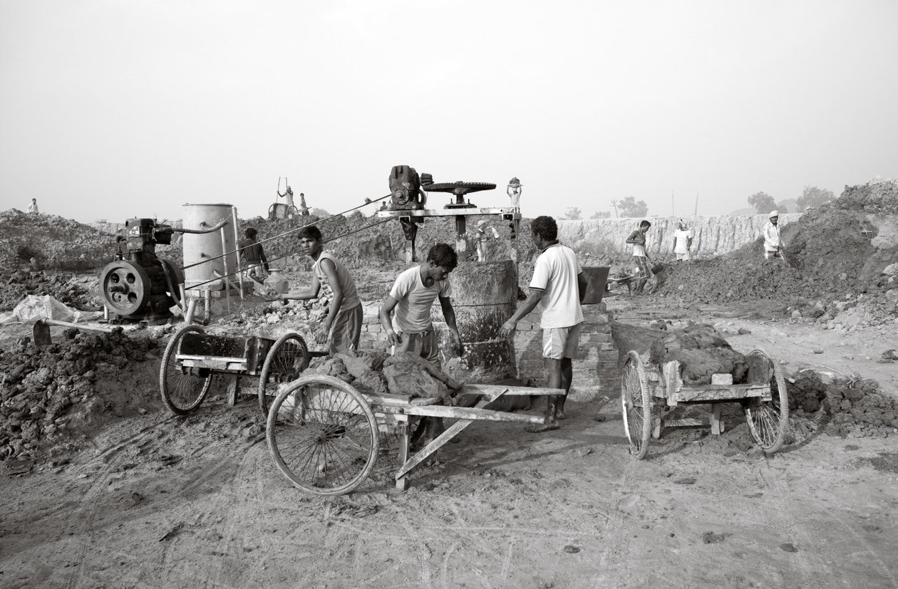 Brick Factories in Kolkata, India, 2016 by Jon Nicholson