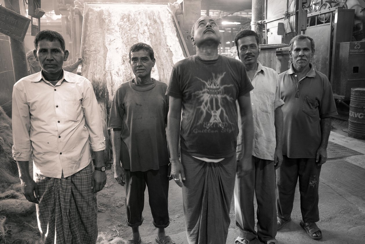 Jute Factory, Kolkata, India, 2017 by Jon Nicholson