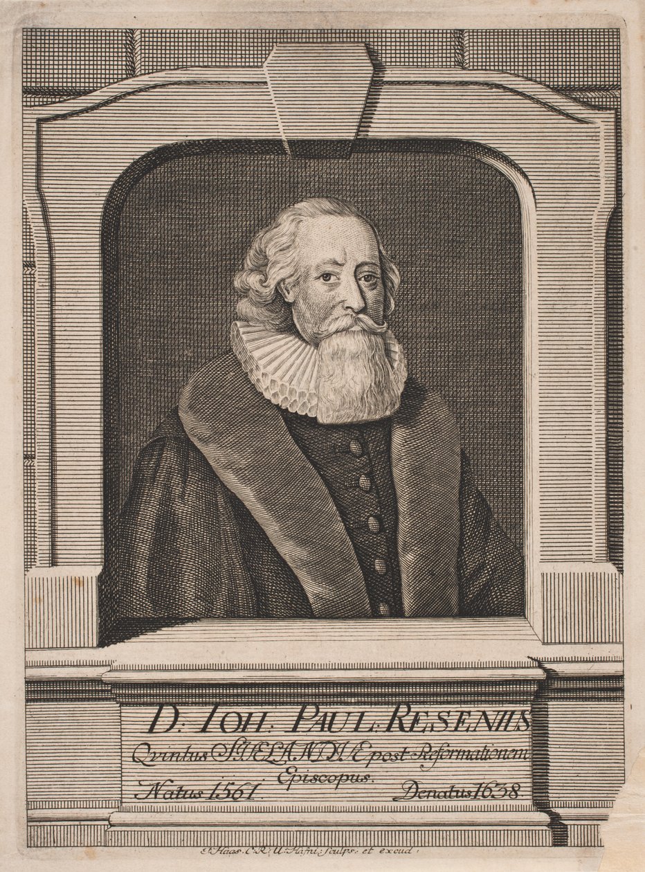 Bishop Hans Poulsen Resen by Jonas Haas