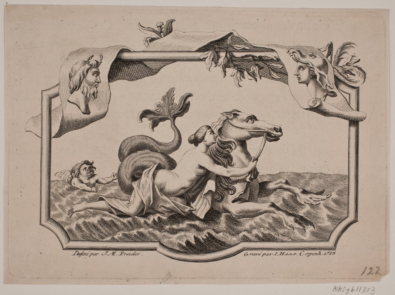 Title vignette. Amphitrite on the sea by Jonas Haas