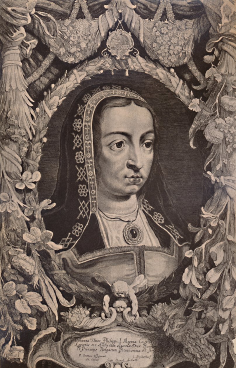 Joanna the Mad, Queen of Castile by Jonas Suijderhoef