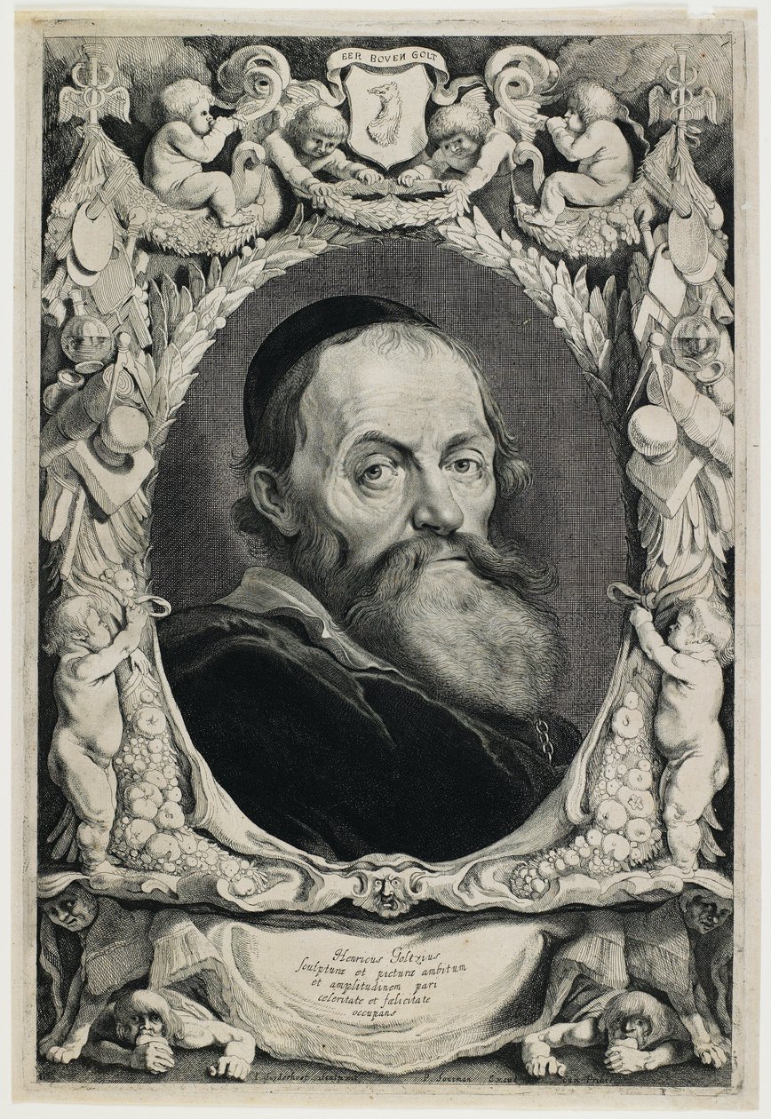 Hendrik Goltzius by Jonas Suyderhoef