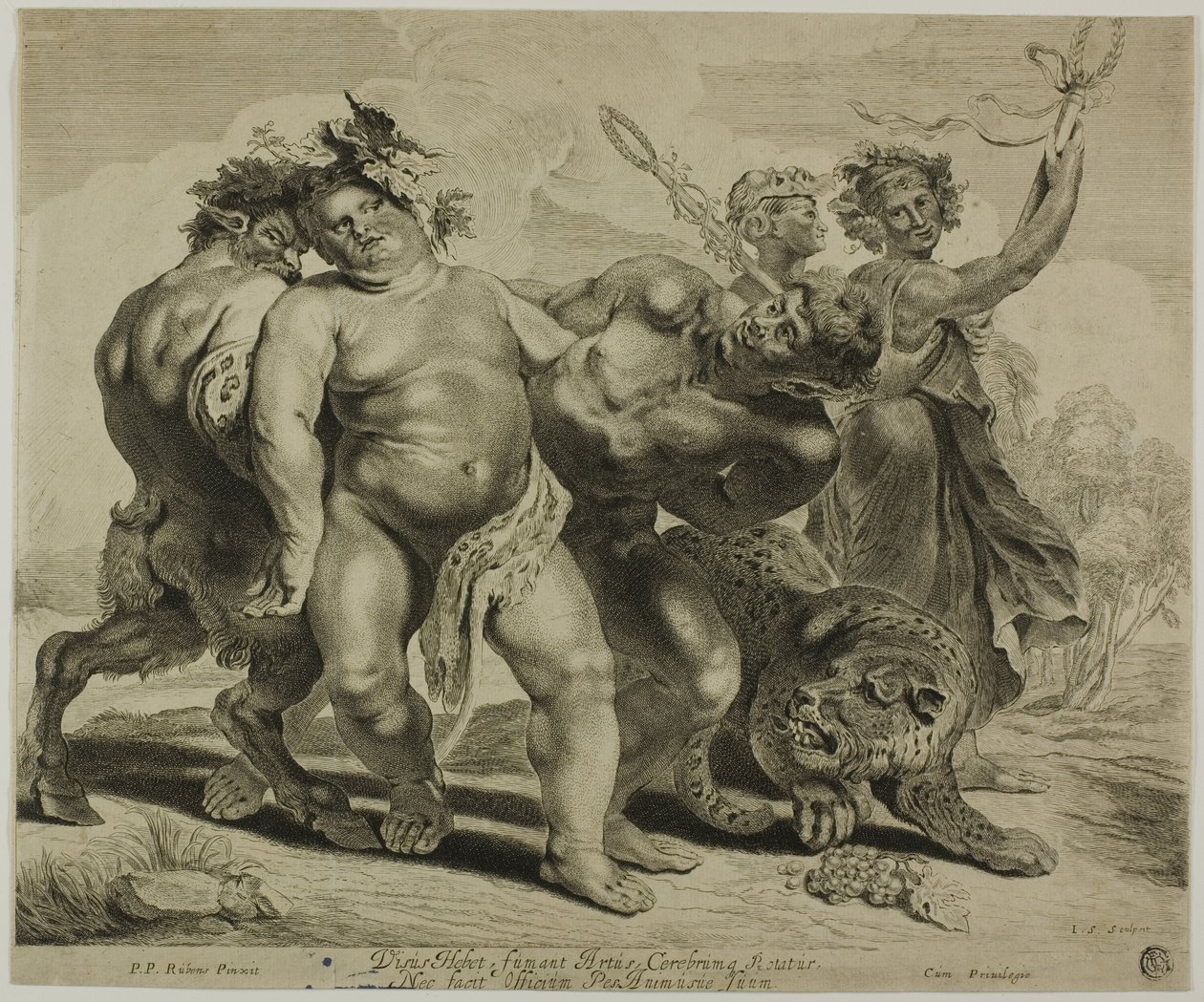 Triumph of Bacchus by Jonas Suyderhoef
