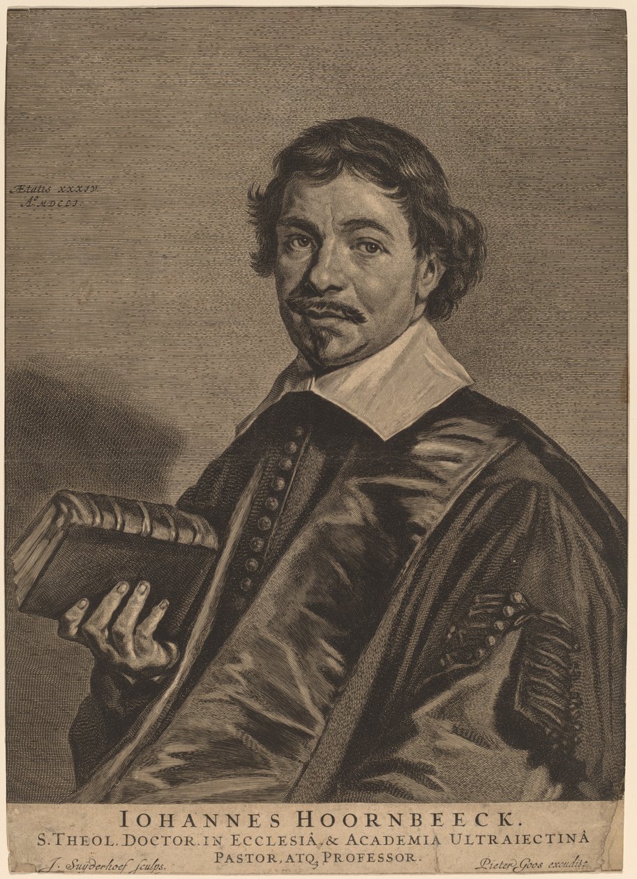 Johannes Hoornbeeck by Jonas Suyderhoff