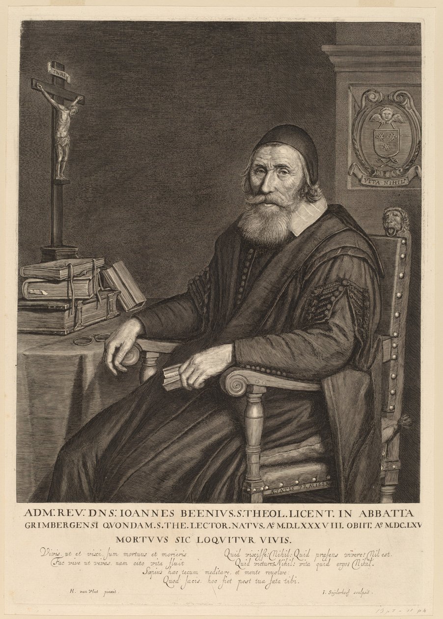 Johannes Been by Jonas Suyderhoff after Hendrik Cornelisz van Vliet