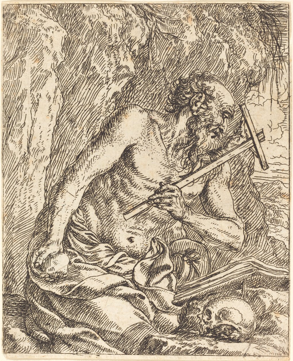 Saint Jerome Penitent by Jonas Umbach