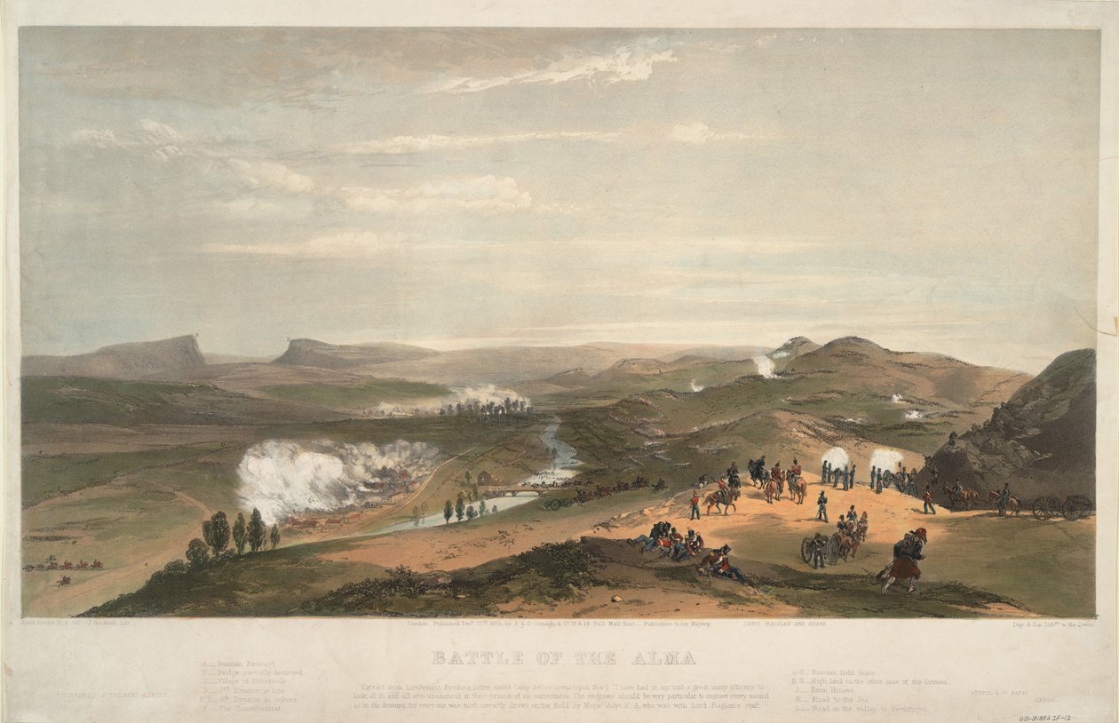 The Battle of the Alma on September 20, 1854 by Jonathan Needham