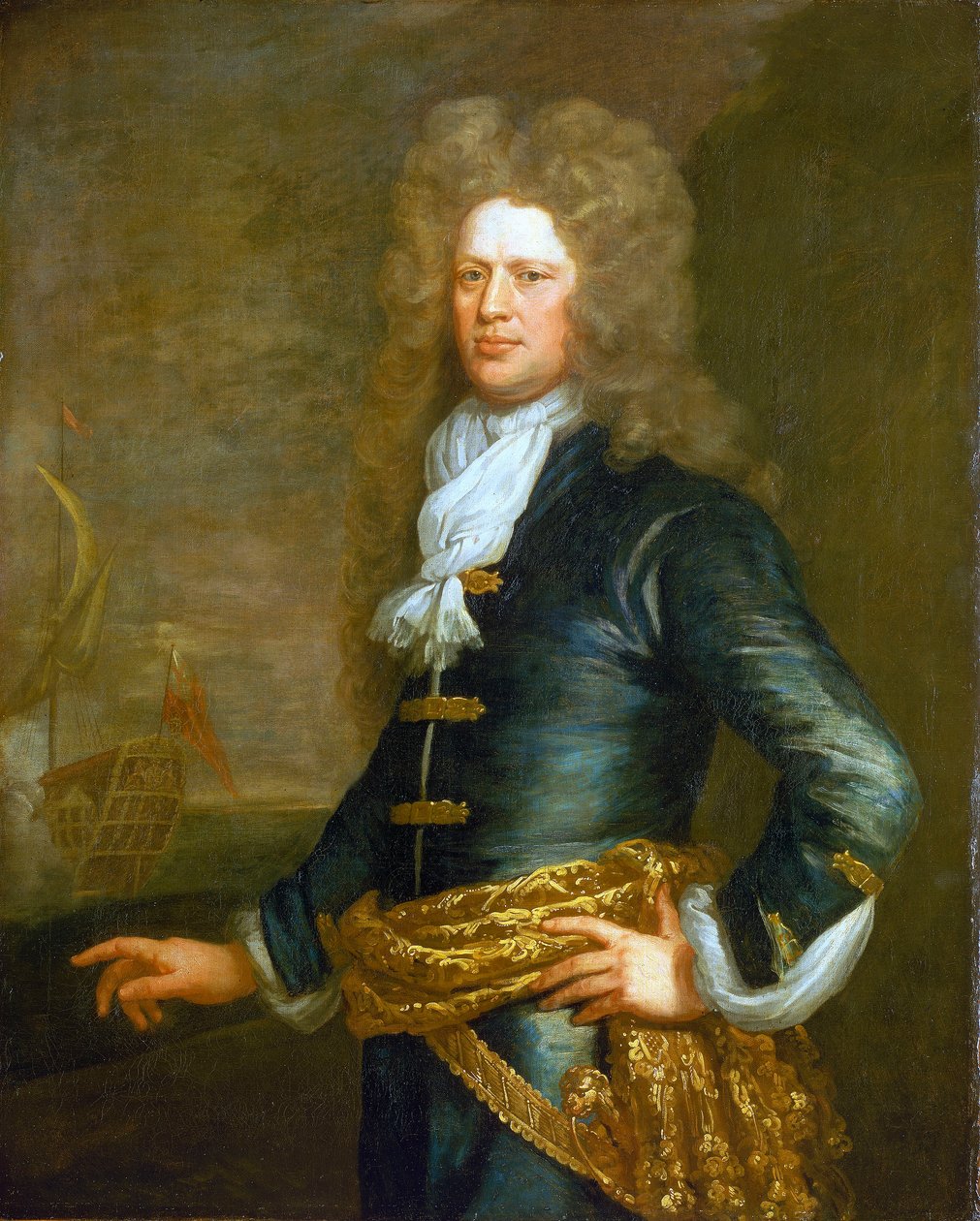 Admiral Sir John Balchen (1670-1744), c.1695 by Jonathan Richardson