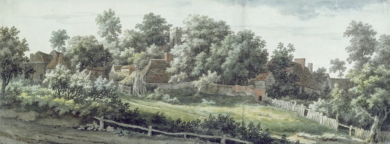 Harbledown, near Canterbury, 1757 by Jonathan Skelton