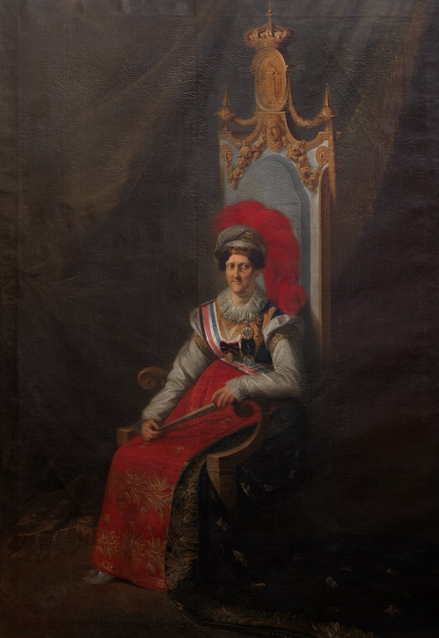 Carlota Joaquina (1775-1830), Queen of Portugal by João Baptista Ribeiro