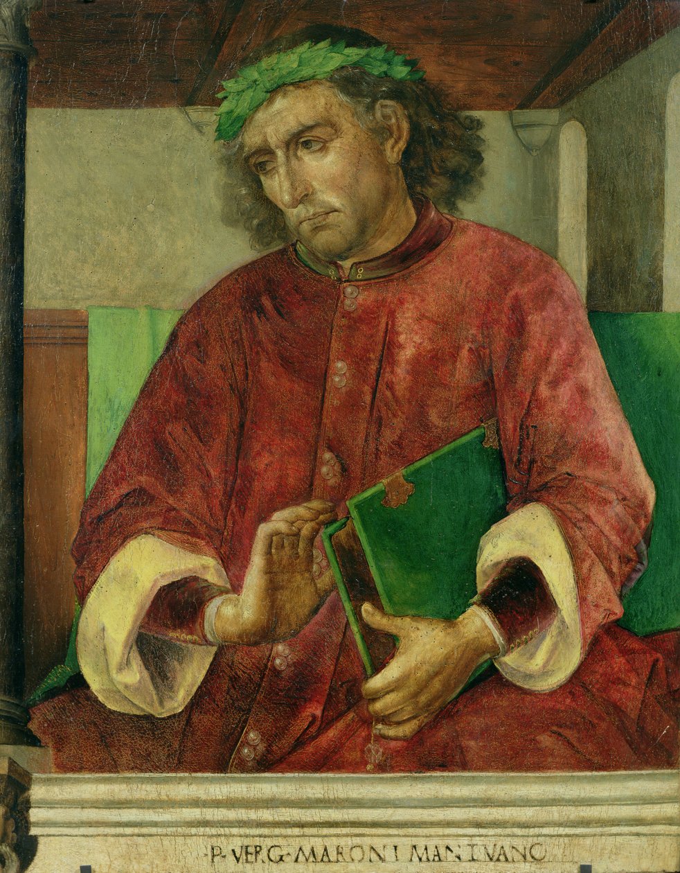 Portrait of Virgil, c.1475 by Joos van Gent