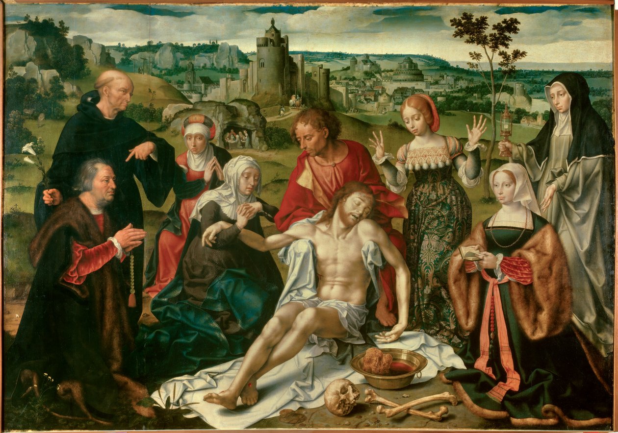 Altarpiece of the Deploration of Christ by Joos van Cleve