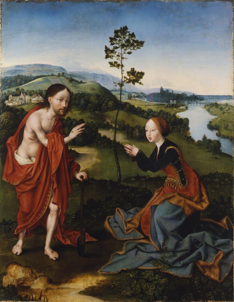 Noli me tangere by Joos van Cleve