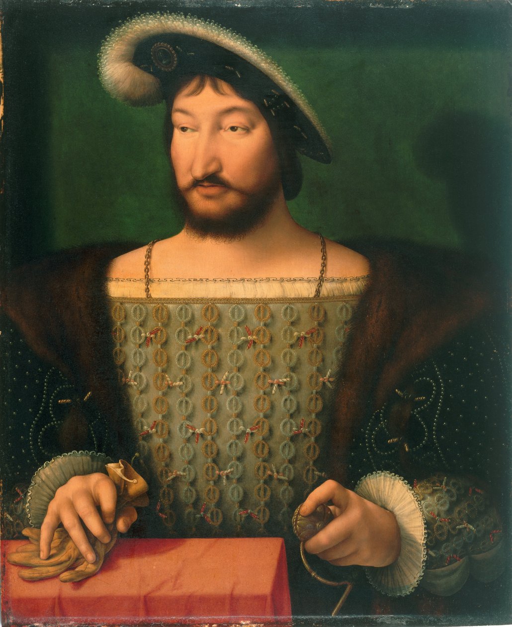 Portrait of François I, King of France by Joos van Cleve