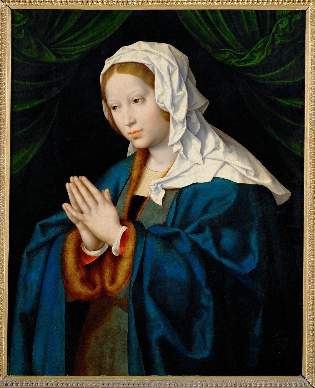 The Virgin Mary Praying by Joos van Cleve