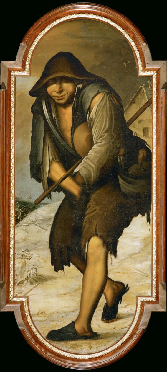 Boy in the snow by Joos van Craesbeeck