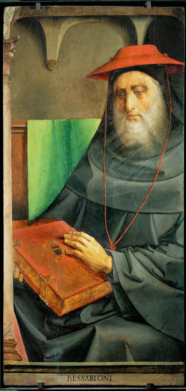 Cardinal Bessarion, Humanist and Scholar from Byzantium by Joos van Gent (fl.1460 75)