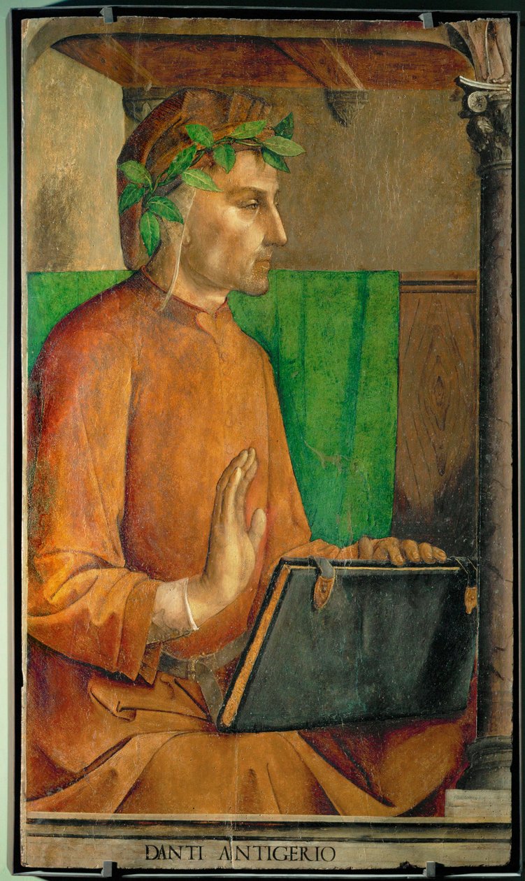 Dante Alighieri, Poet by Joos van Gent (fl.1460 75)