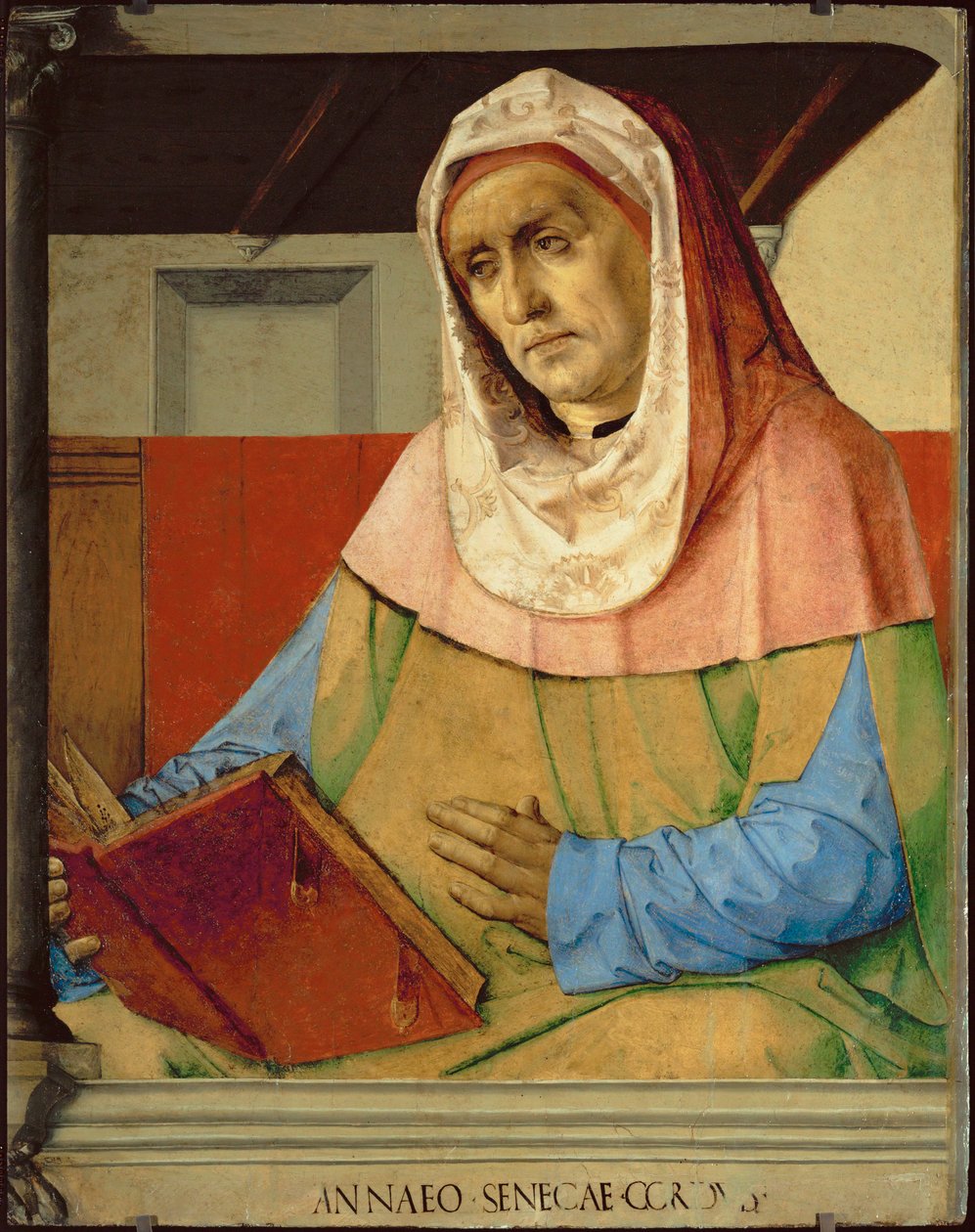 Seneca, Roman Philosopher by Joos van Gent (fl.1460 75)