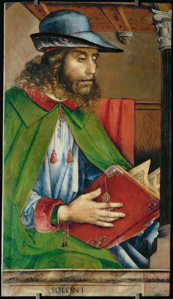 Solon, Lawmaker of Athens by Joos van Gent (fl.1460 75)