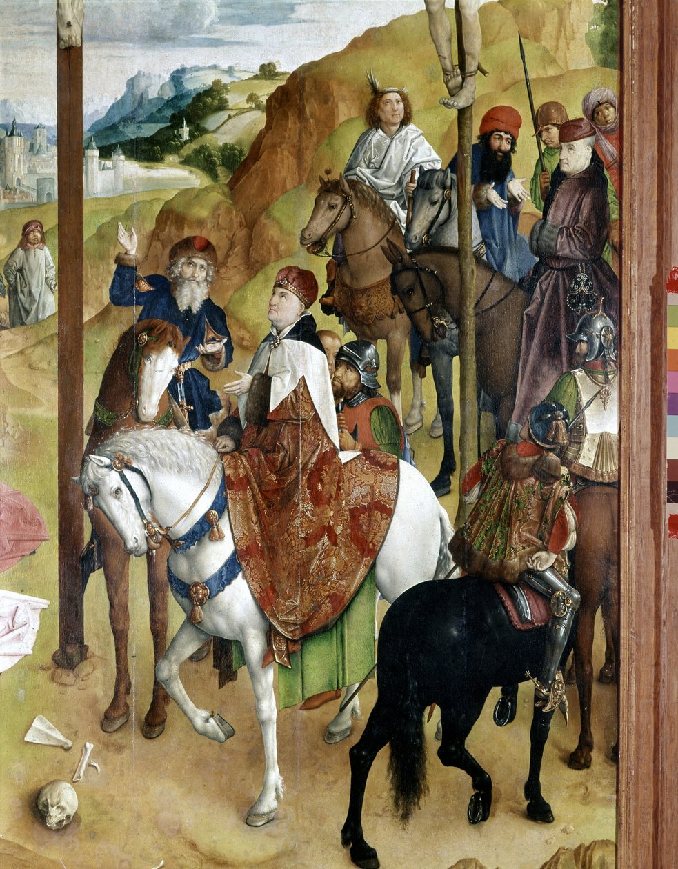 Triptych of the Crucifixion of Ghent by Joos van Gent (fl.1460 75)