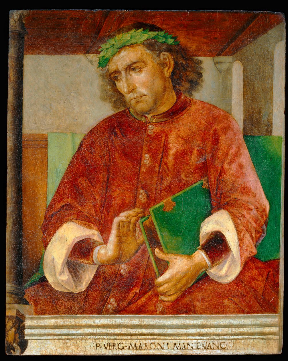 Virgil, Roman Poet by Joos van Gent (fl.1460 75)