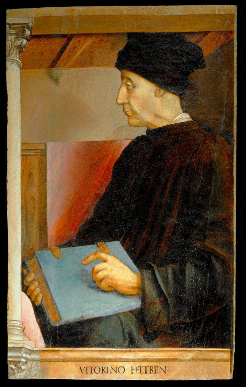 Vittorino da Feltre, Italian Humanist and Teacher by Joos van Gent (fl.1460 75)