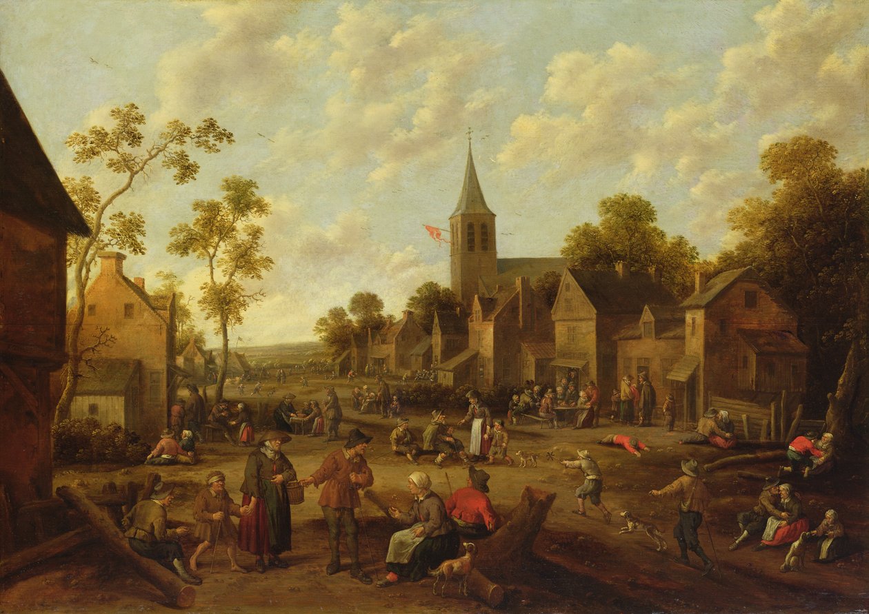 Kermesse, 1658 by Joost Cornelisz. Droochsloot