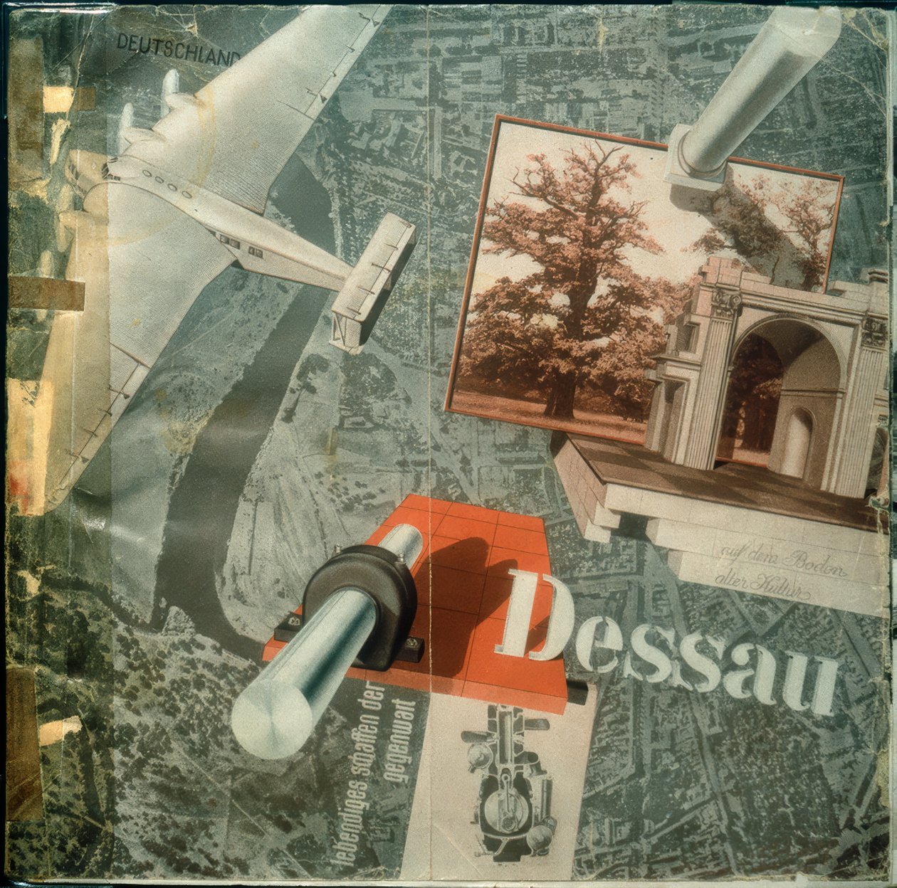 Prospect of the City of Dessau by Joost Schmidt