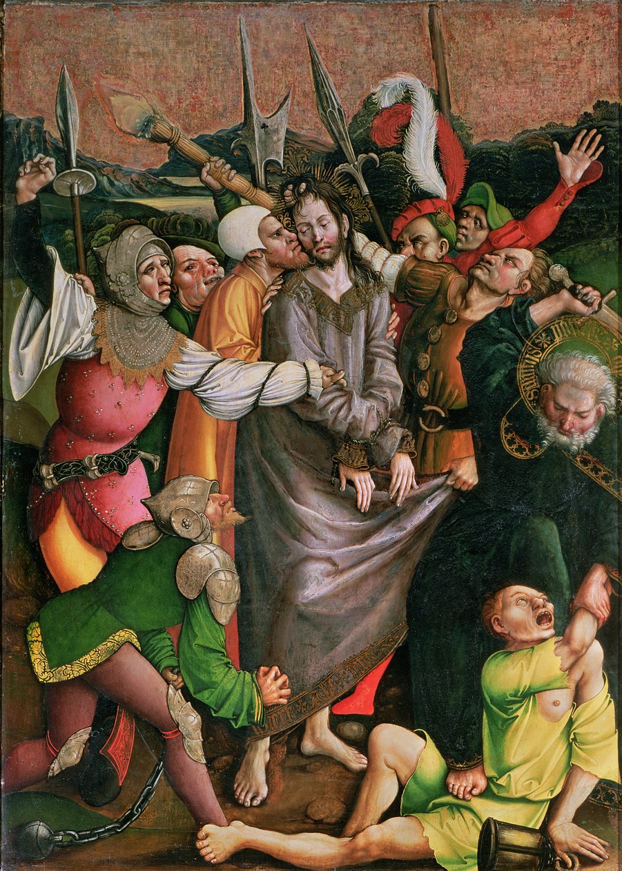 Christ Arrested in the Garden of Gethsemane by Jorg I Breu