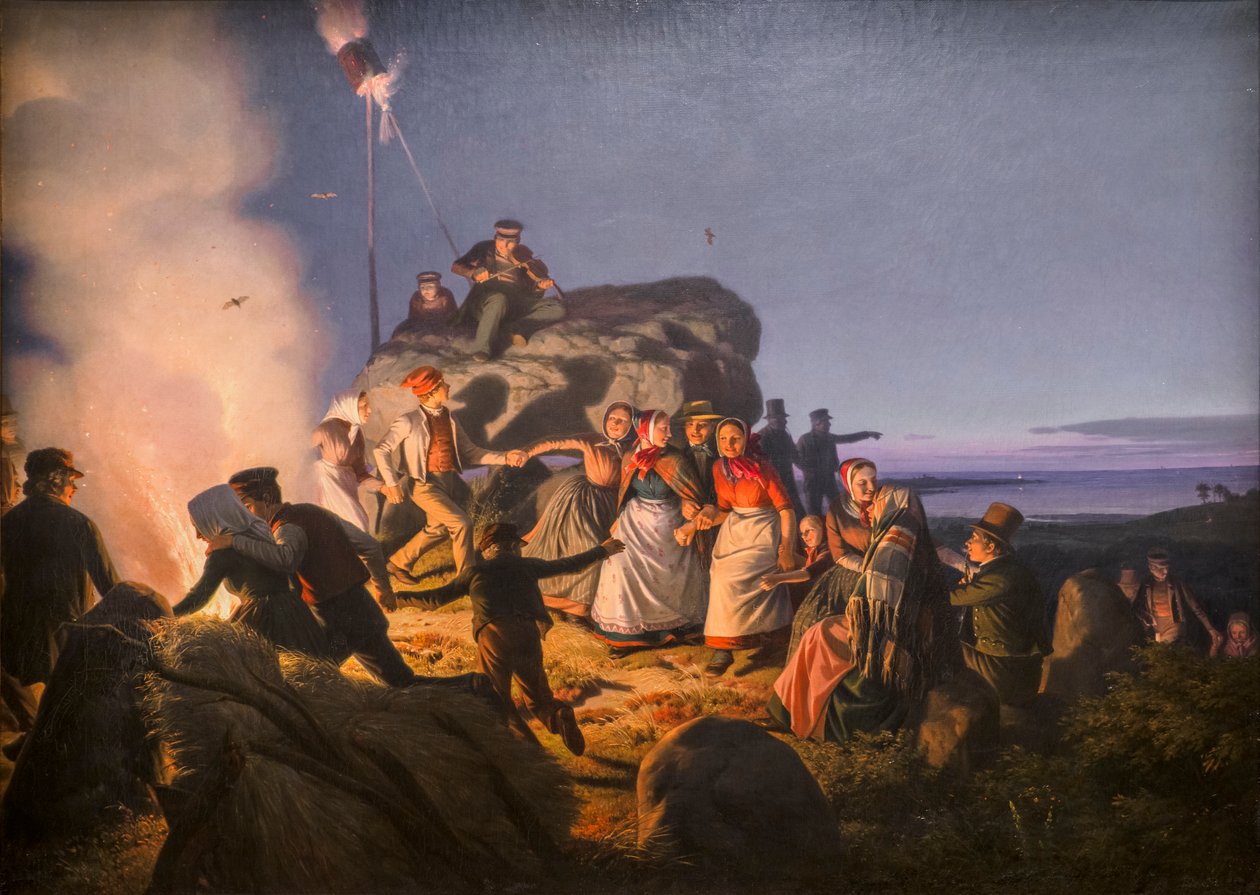 Midsummer Eve by Jorgen Valentin Sonne