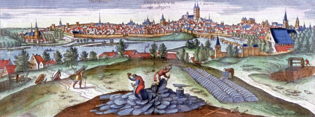 Slate career in Angers by Joris Hoefnagel
