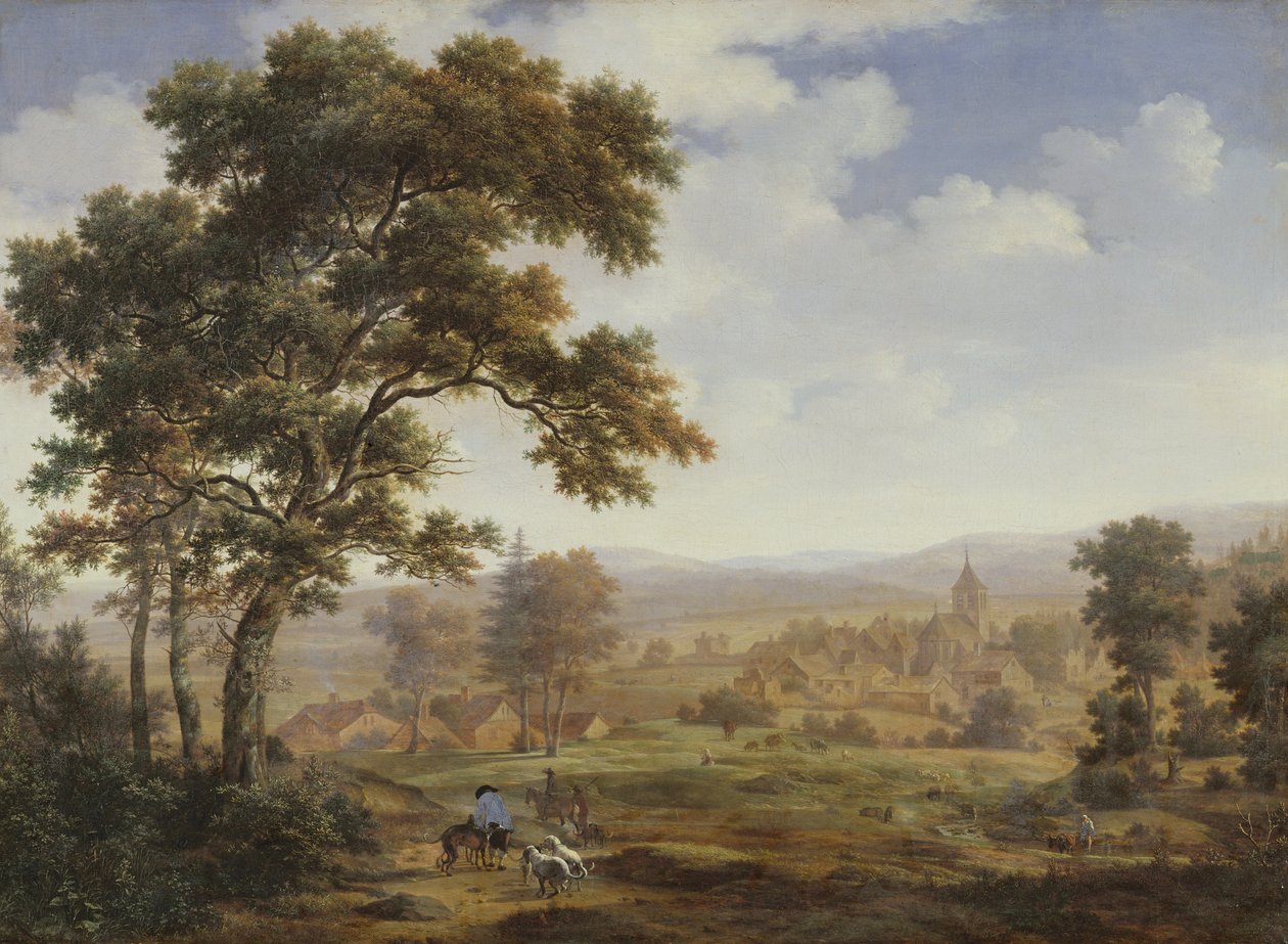 Landscape by Joris van der Haagen or Hagen