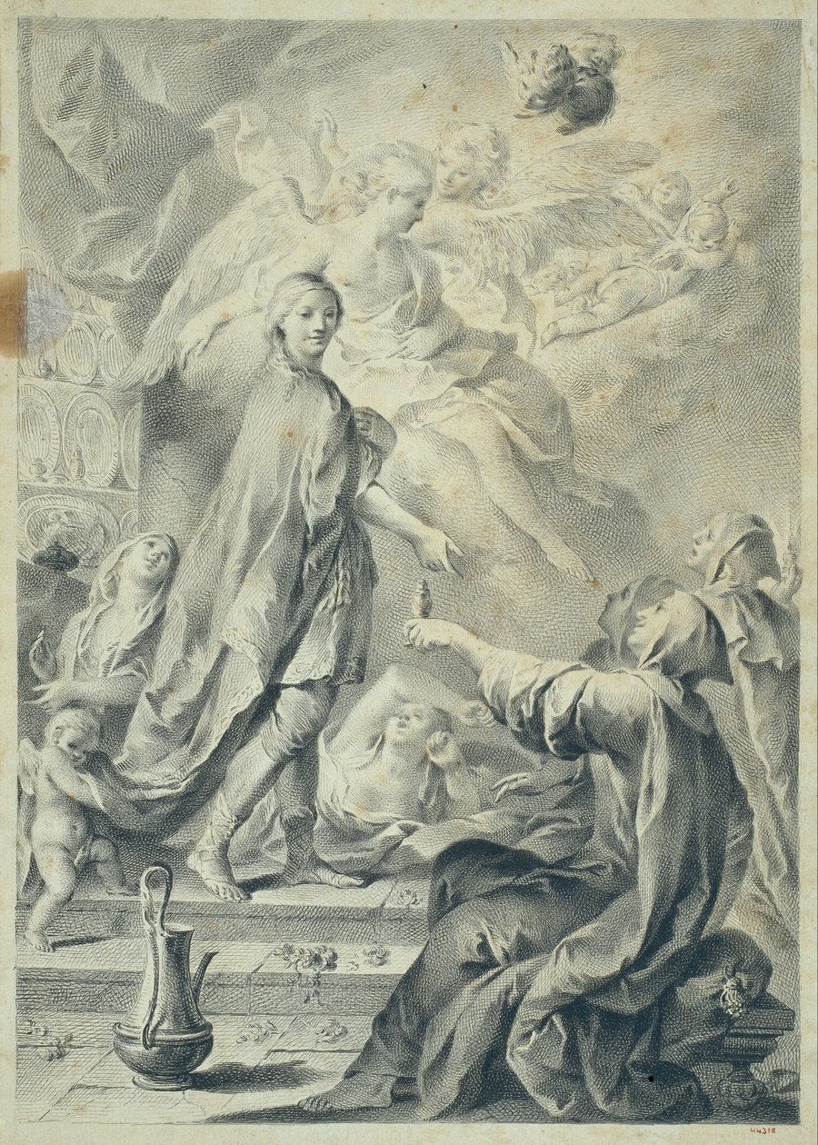Parable of the Wise and Foolish Virgins by José Camarón y Boronat