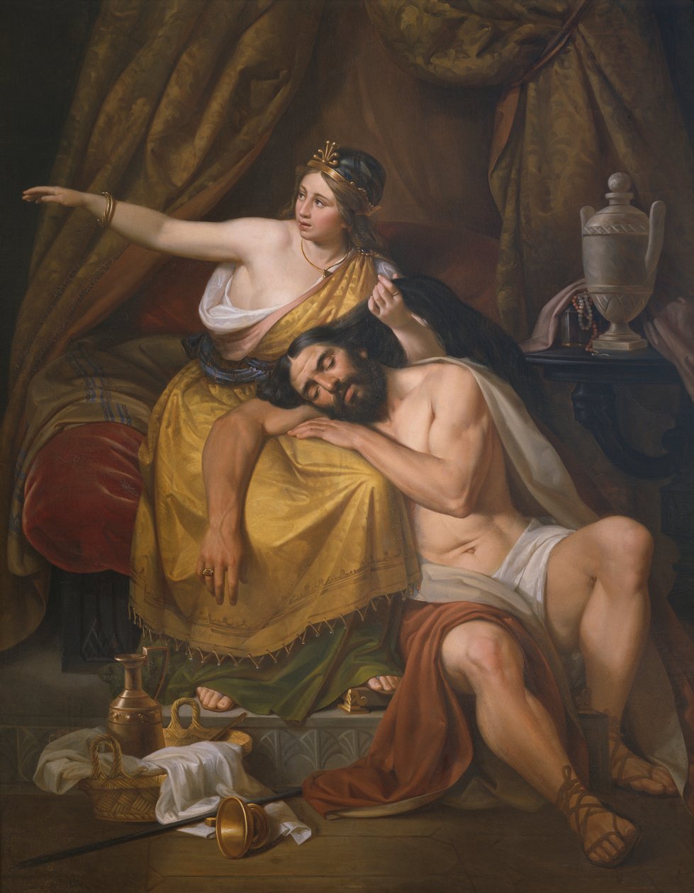 Samson and Delilah by José Salomé Pina