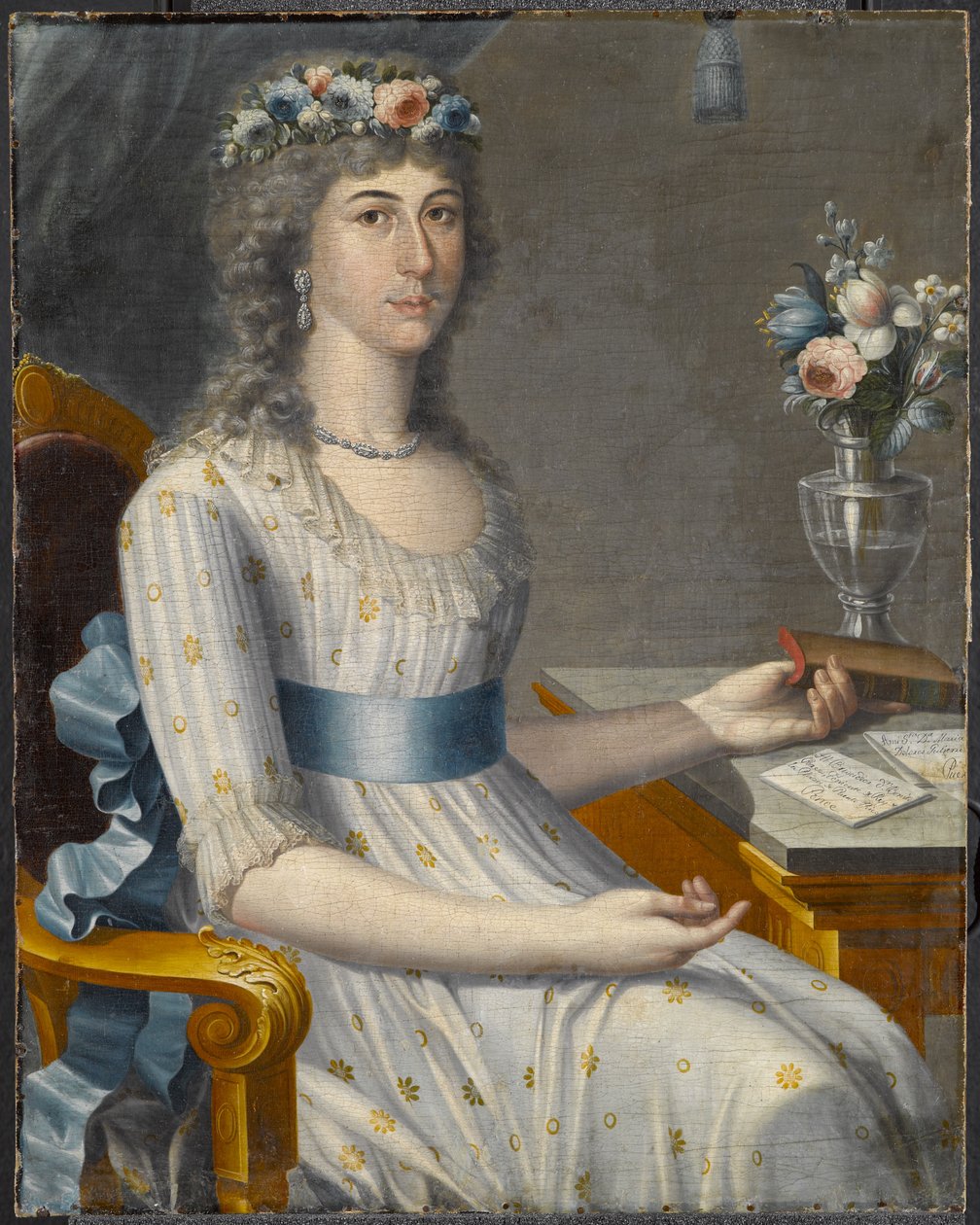 Doña María de los Dolores Gutiérrez del Mazo y Pérez by José Campeche