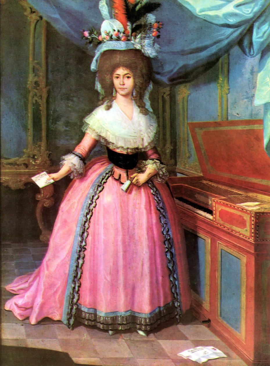 Doña Maria Dolores Martinez de Carvajal by José Campeche