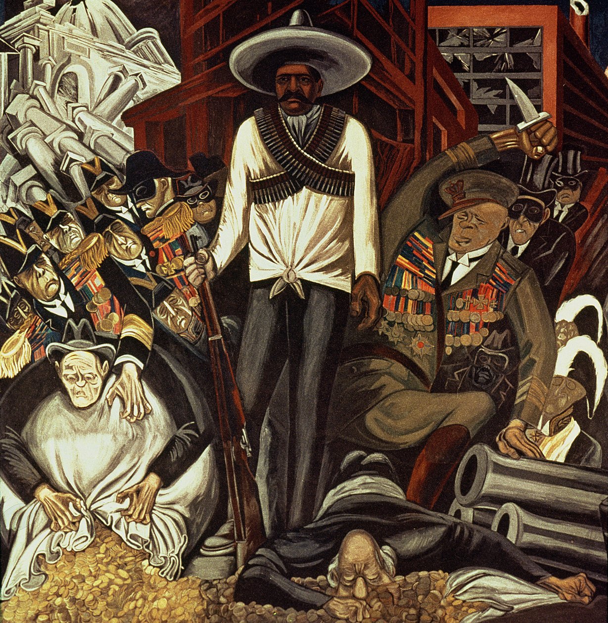 Hispanic-America, from The Epic of American Civilization by José Clemente Orozco