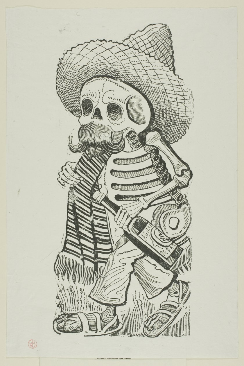 Calavera of Francisco Madero, from Calavera Maderista by José Guadalupe Posada