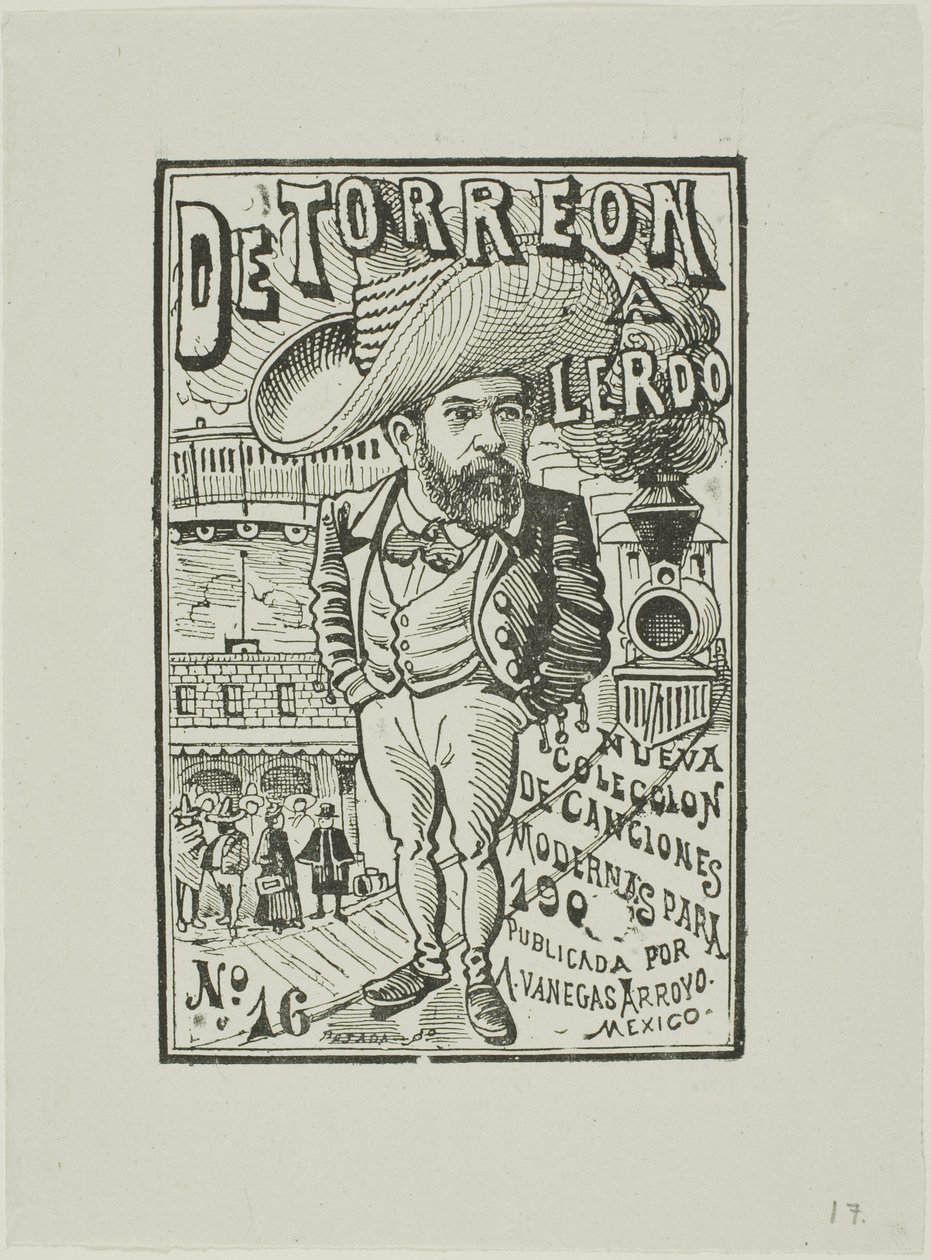 From Torreón to Lerdo by José Guadalupe Posada