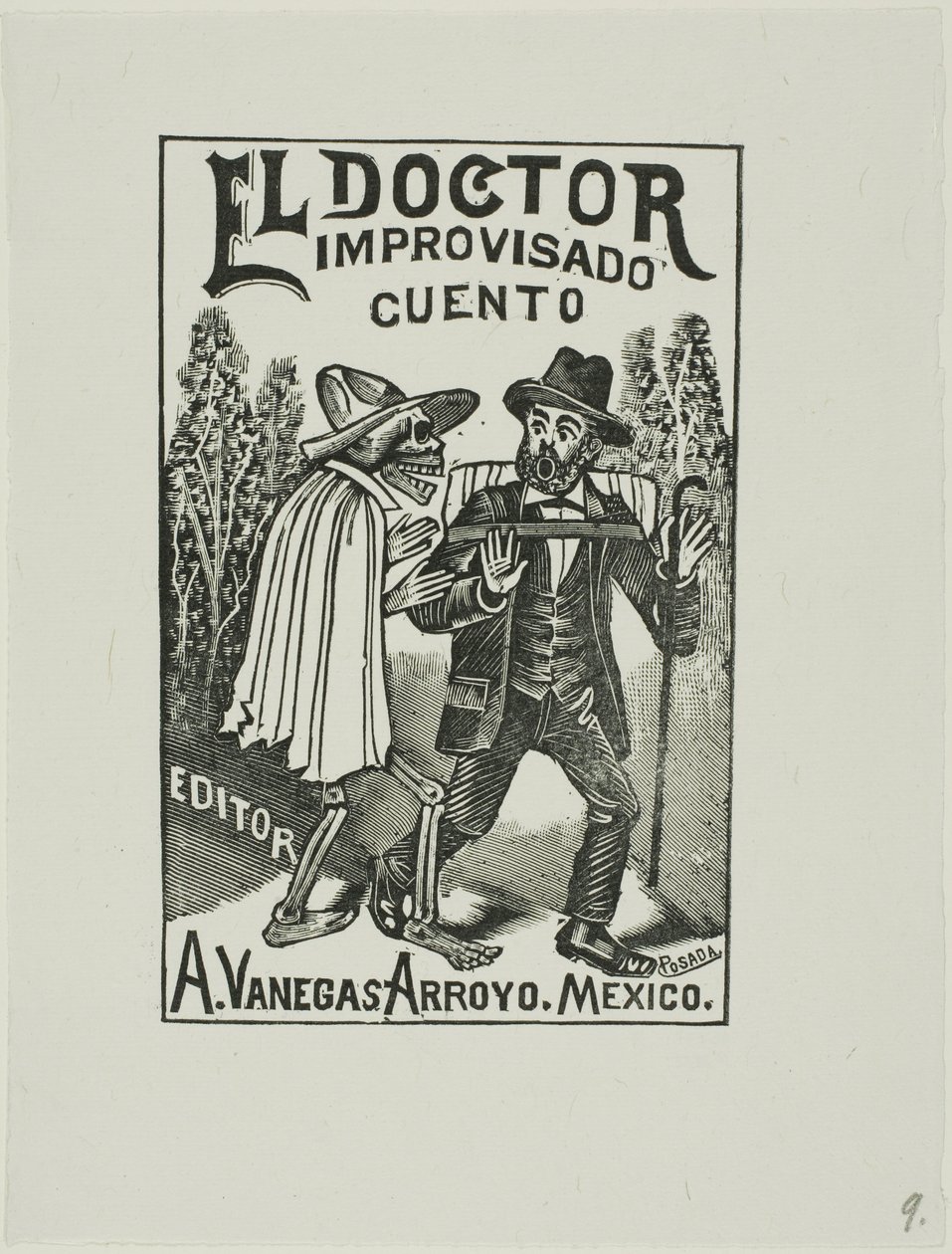 The Impromptu Doctor by José Guadalupe Posada