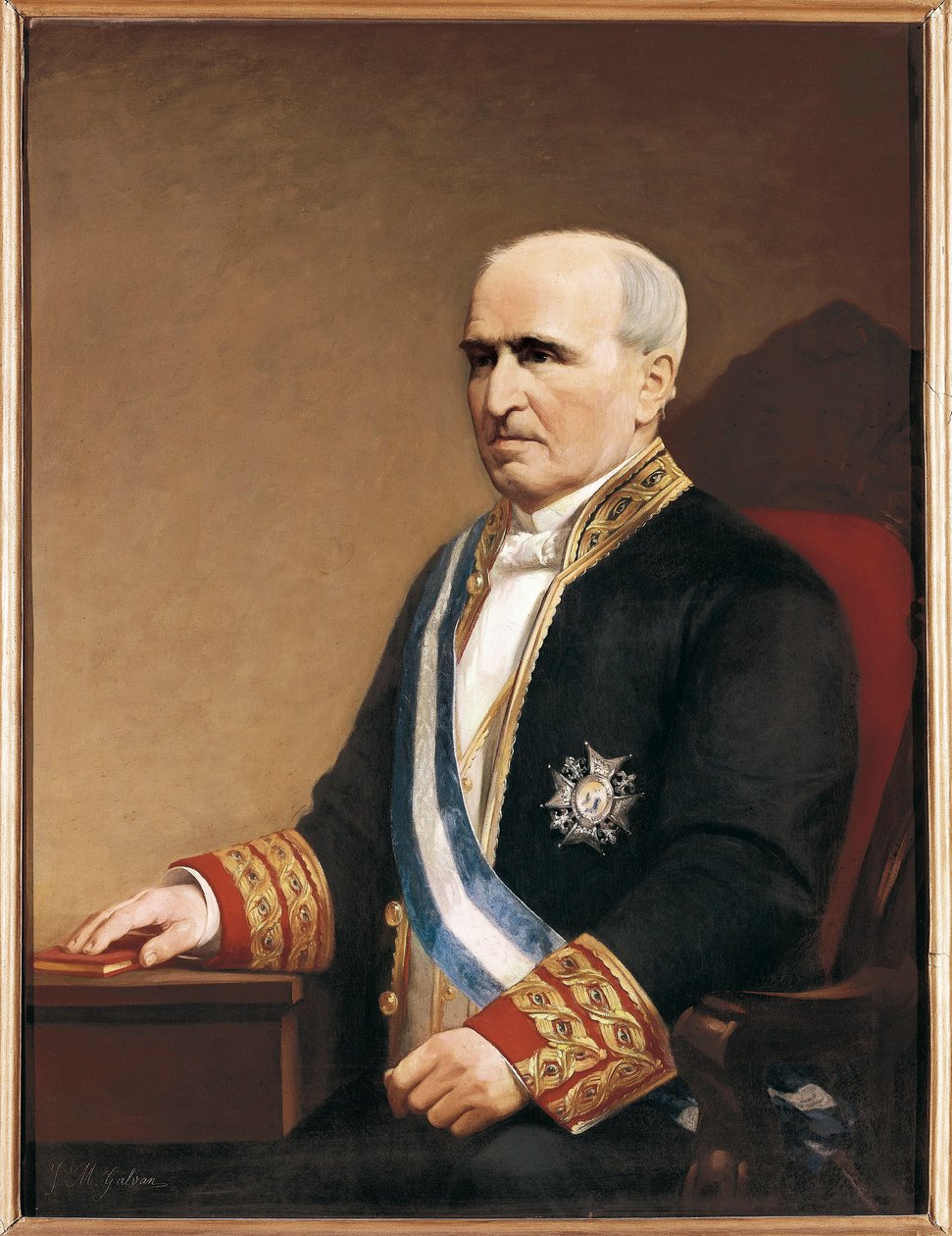 Portrait of the Politician Francisco Santa Cruz by José María Galván y Candela